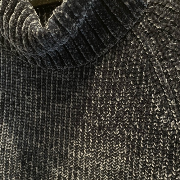 NWT Lucky Brand Navy Blue Turtleneck Sweater Women’s Size XL - Picture 5 of 6